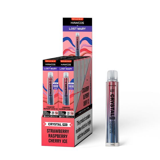 HAWCOS × LOST MARY Crystal Pro KIT (UK) 1PC UK store