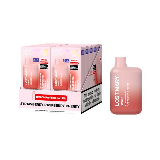 UK supplier [NEW] LOST MARY BM600 Prefilled Pod Kit (UK)