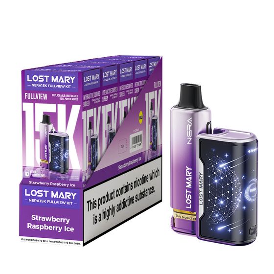 LOST MARY NERA15K Refillable Kit UK shop