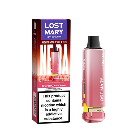 for wholesale LOST MARY NERA Refill Pack (UK) 1PC Strength: 2% Nic ENG | Flavor: Strawberry Watermelon