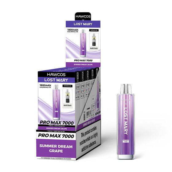 [NEW] HAWCOS×LOST MARY PRO MAX 7000 Refillable Kit-F UK shop