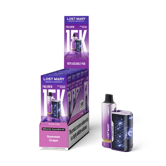 UK wholesale LOST MARY NERA15K Refillable Kit (UK) 1PC