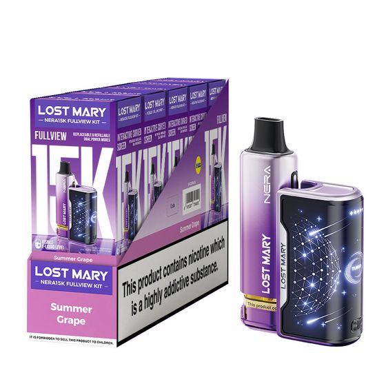 UK wholesale LOST MARY NERA15K Refillable Kit
