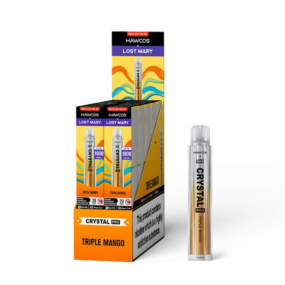 HAWCOS × LOST MARY Crystal Pro KIT (UK) 1PC wholesale