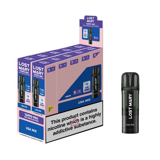 LOST MARY TAPPO PRO 2ML Prefilled Pod × 2 UK supplier