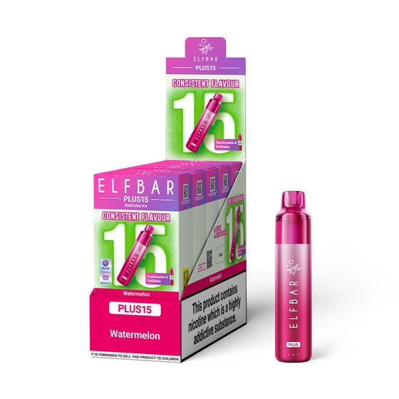 ELFBAR PLUS15 Refillable Kit UK shop