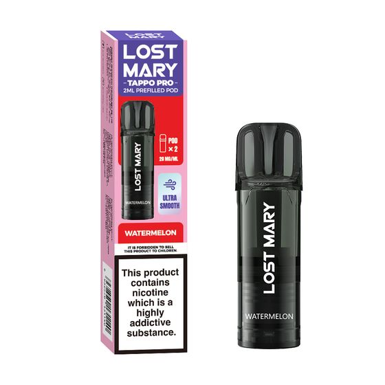 LOST MARY TAPPO PRO 2ML Prefilled Pod × 2 Flavor: Watermelon for wholesale