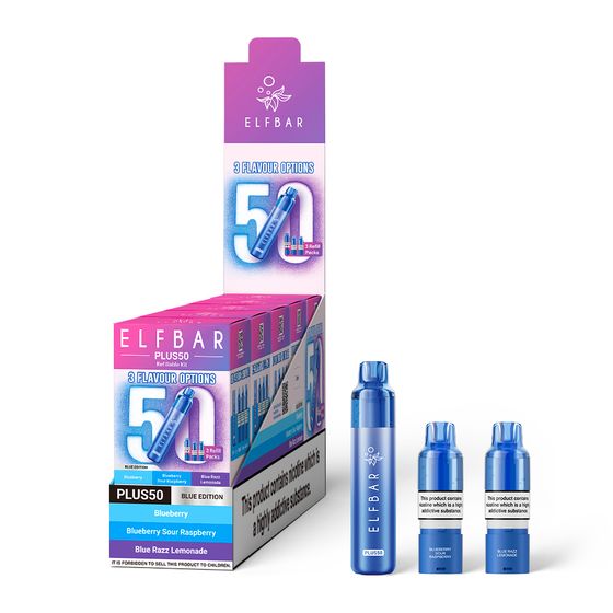 ELFBAR PLUS50 Refillable Kit (UK) wholesale