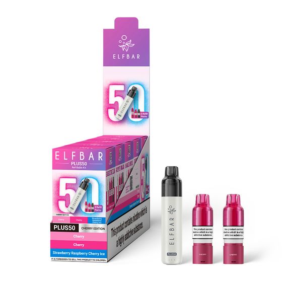 wholesale ELFBAR PLUS50 Refillable Kit (UK)