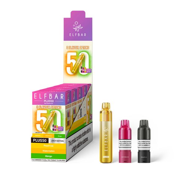 ELFBAR PLUS50 Refillable Kit (UK) wholesale