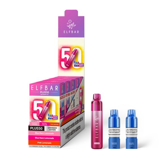 wholesale price ELFBAR PLUS50 Refillable Kit (UK)