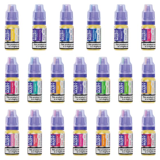 UK shop LOST MARY Nic Salts E-Liquids 10ml