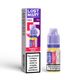 UK supplier LOST MARY Nic Salts E-Liquids 10ml Strength: 0.5% Nic ENG | Flavor: Raspberry Peach