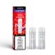 HAWCOS × LOST MARY Crystal Pro Prefilled Pod 2ML × 2 (UK) 1PC Flavor: Watermelon Strawberry | Strength: 2% Nic ENG UK store
